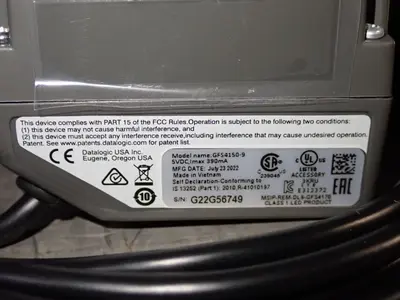 NEW 2022 DATALOGIC GFS41509