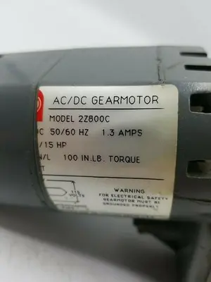 USED DAYTON GEARMOTOR