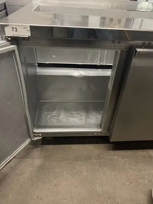 174-0094 Continental SW48 48” Self Contained Pan Rail Prep Table Cooler