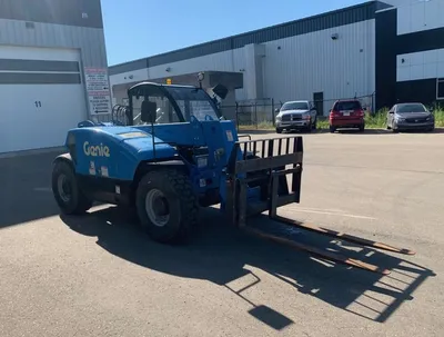 Used 2017 GENIE GTH-5519 TELEHANDLER Telehandlers Alberta CA | Adcock Equipment #1418045
