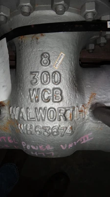 Walworth 8" ANSI 300 gate valve