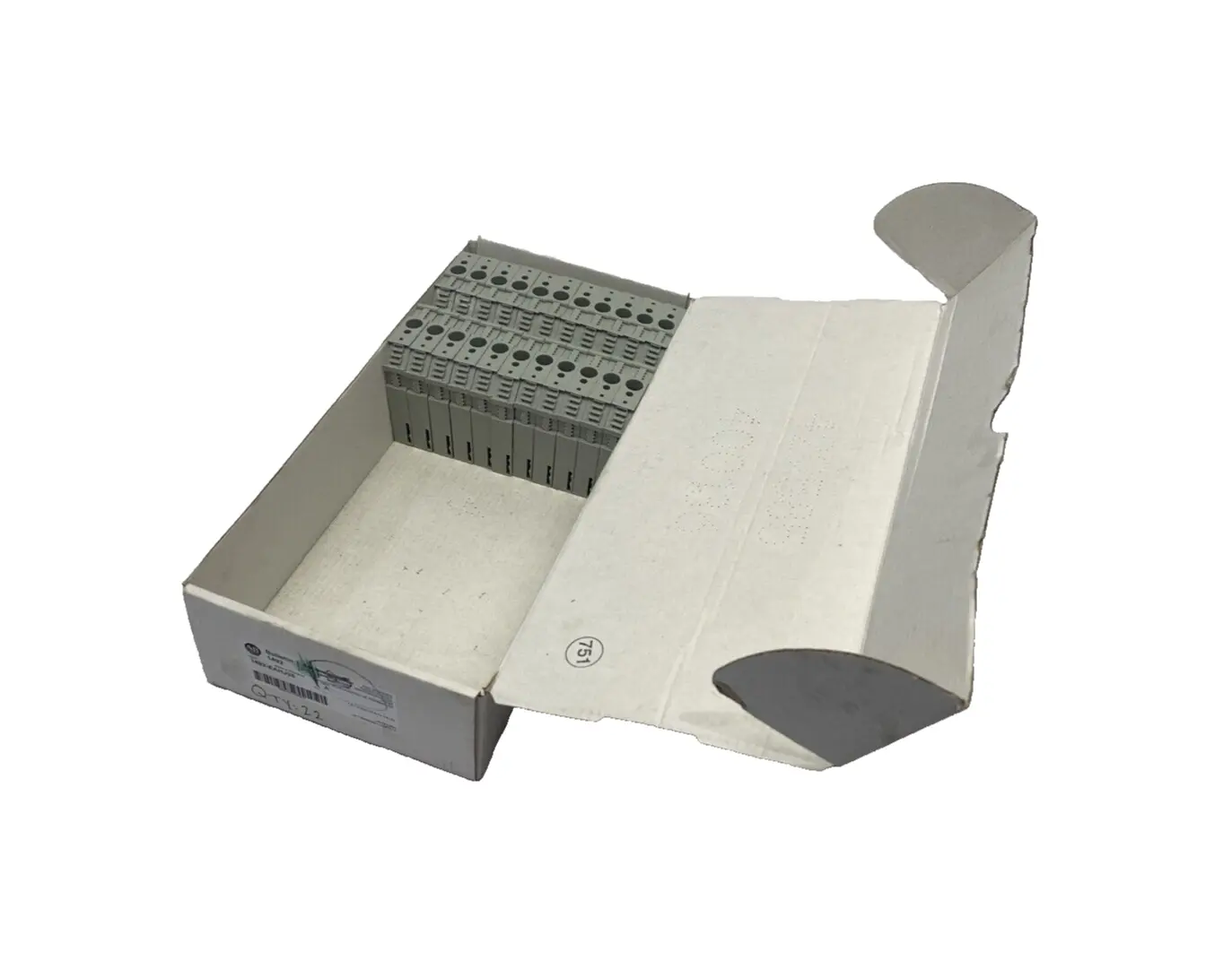 1492-EAHJ35 | Allen Bradley  Ser. A IEC Terminal Block End Anchor, Gray, BOX OF 22 - New Other