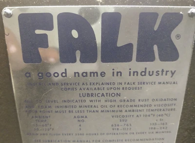 NEW Falk 1040FZB3AS