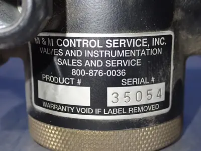 USED WATTS FLUIDAIR R11906J/M2