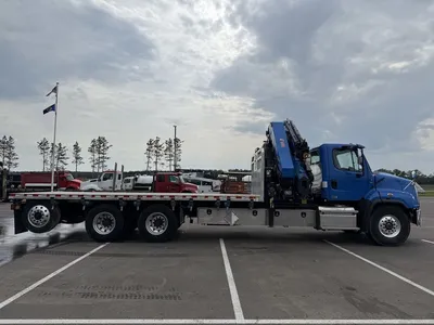 Used 2021 FREIGHTLINER 114SD HIAB CRANE Truck-Mounted Cranes Minnesota US | Carco Truck & Equipment #1514075