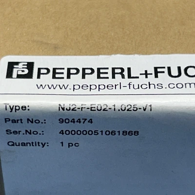 NEW PEPPERL + FUCHS 904474