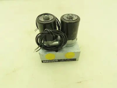 Honeywell Skinner MBD009 Solenoid Valve 4-Way Assembly NO 24VDC 150 PSI MBD005