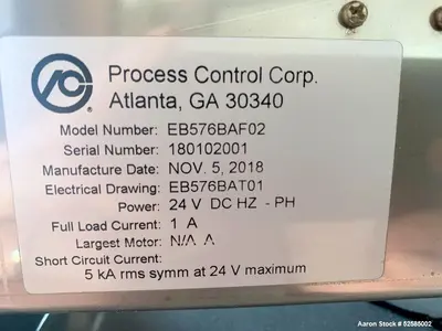 USED PROCESS CONTROL EB576BAF02
