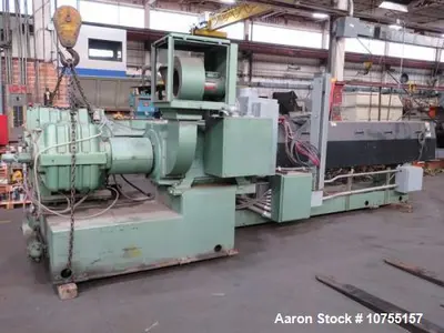 Davis Standard / Xaloy 6" Diameter Extruder / Pelletizing line