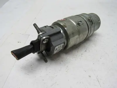 R&S Everlok RE-20097 600 VAC/250 VDC  20 AMP 9 POLE 12 WIRE Twist Lock Plug