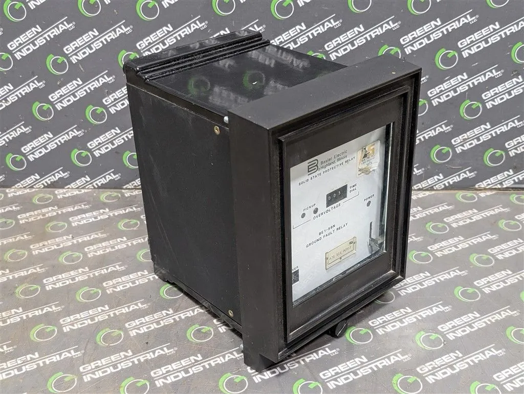 Basler Electric BE1-59N Ground Fault Relay Module A7E E1K D0N1F Used
