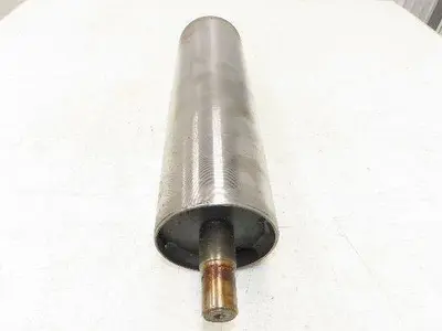 Hytrol 4"x 14.25" Crowned Take-Up Pulley for 24" Conveyor 1" Shaft