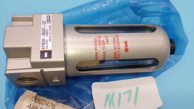 NEW SMC AFM20-N02C-CZMIST SEPARATOR, REMOVES OIL MIST, POLYCARBONATE BOWL
