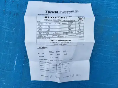 NEW TECO-WESTINGHOUSE APH02004TE5-841