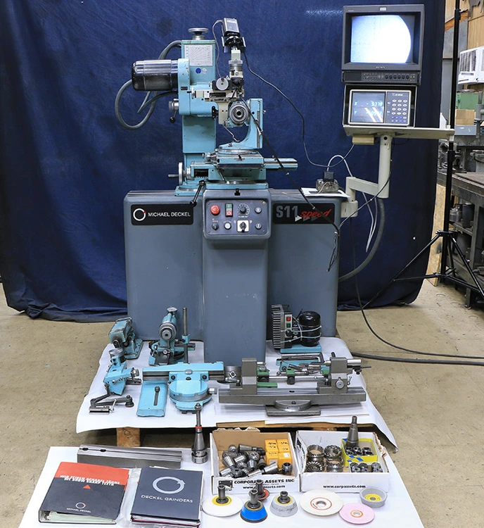 Used 2000 Deckel ISOG S11 SPEED, MICROSCOPE WITH VIDEO SYSTEM Tool & Cutter Grinders New Jersey US | Machinery Values #302738