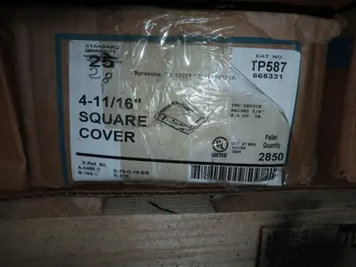 4 PALLETS OF ASSORTED CONDUIT, ENCLOSURES