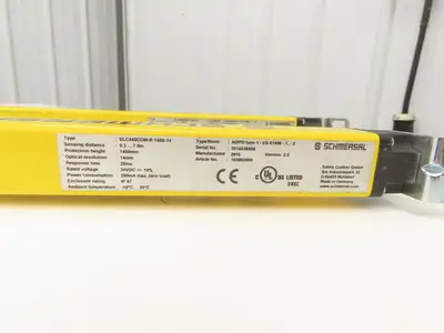 Schmersal SLC440COM-ER-1450-14 Safety Light Curtain Receiver/Transmitter Set