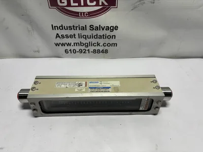 Brooks Instrument 1114DJ44CPDAA full view glass tube flow meter