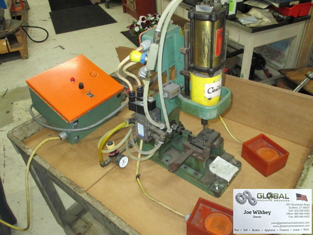 Bellows-Valvair Air Powered Press With Push less Touch Buttons, Works Great
