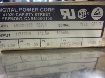 USED Delta Power Corp KD150-309