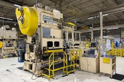 1986 MINSTER 150 TON SSDC PRESS Straight Side, Double Crank (Single Action) Presses | Timco, Inc. (13)