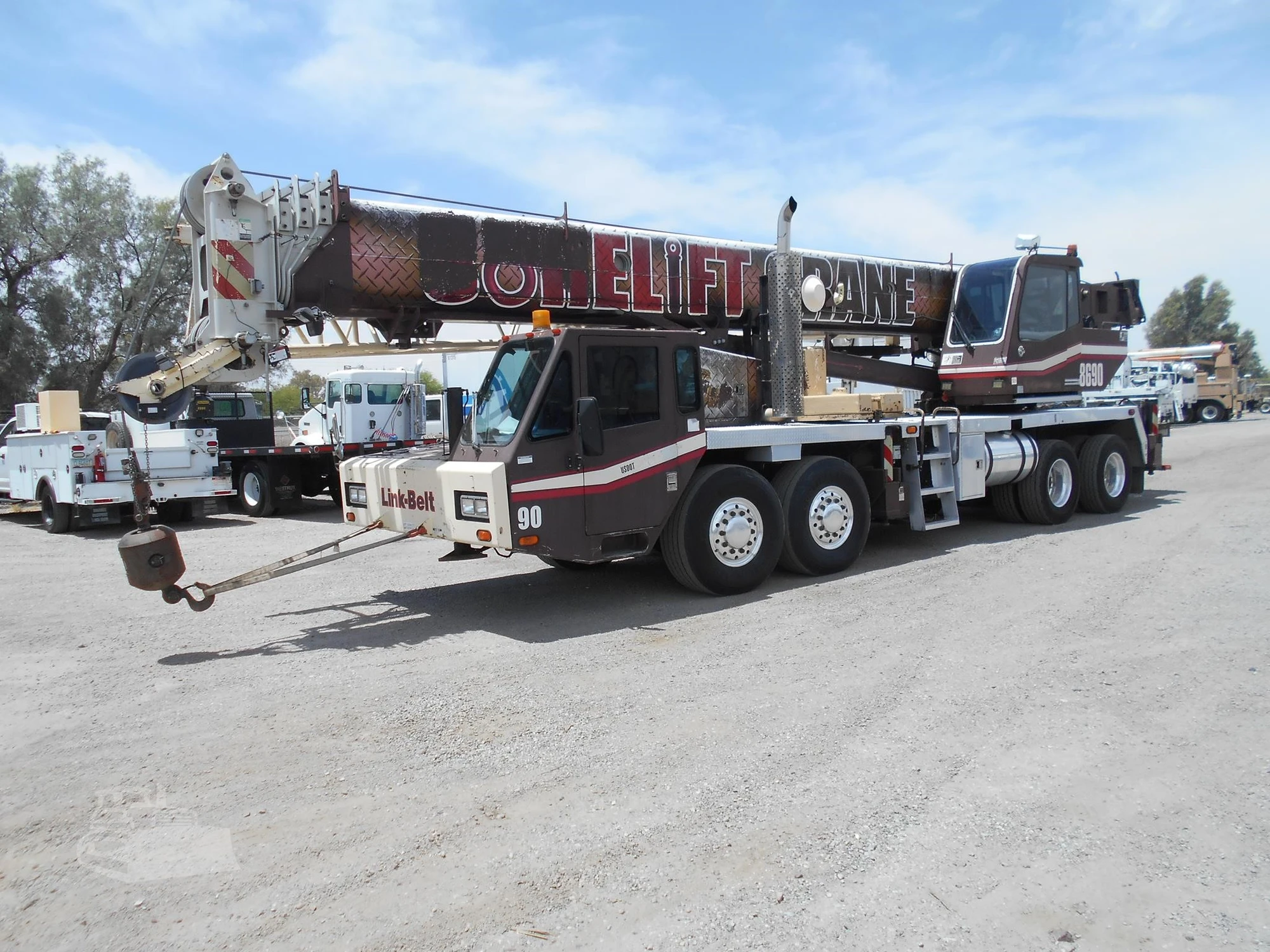 Used 2005 LINK-BELT HTC-8690 Truck-Mounted Cranes Arizona US | Tuscon Trux & Equipment Sales #1546078