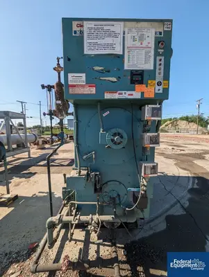 USED Cleaver-Brooks 59 HP Cleaver Brooks Water Tube Boiler, Model M4P-2500
