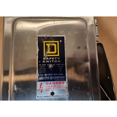 USED SQUARE D CO. HU361DS