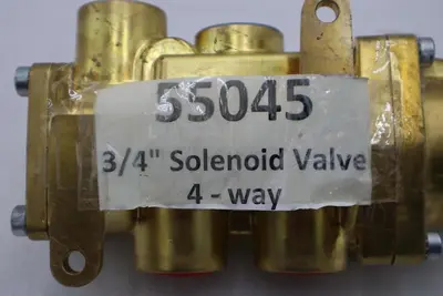 NEW ASCO 55045 3/4" SOLENOID VALVE  4 WAY STOCK 4910-A