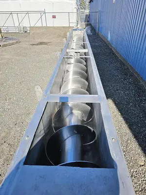 Used Screw Conveyor, 20’’ Diameter x 264’’ Long