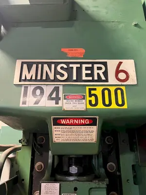 60 Ton Minster Super Stock OBS (Fixed Base) Press Model 6SS-FB