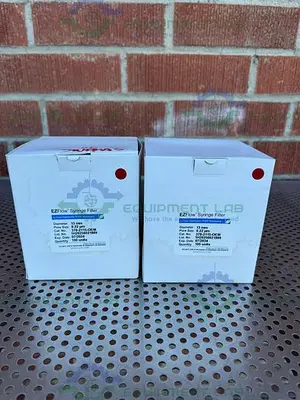 NEW EZFLOW 379-2115-OEM STERILE SYRINGE FILTER, 13MM .22ΜM HYDROPHILIC PVDF MEMBRANE