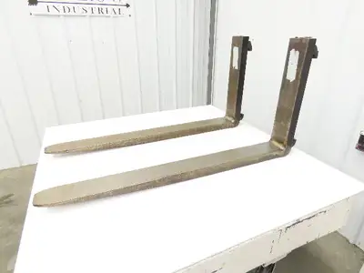 Bolzoni BX1250X500 A 4x42" Class 2 Steel Forklift Forks 16" Carriage 1-Pair