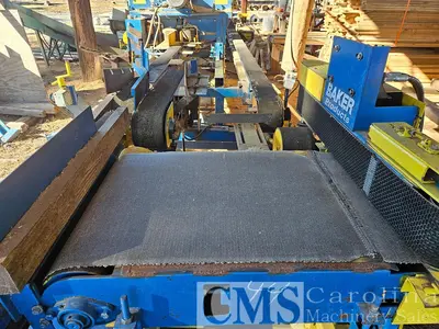 USED 2021 BAKER MODEL C SINGLE HEAD RESAW WITH CANT TURNAROUND