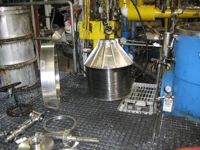Westfalia TA 140-02-576 separator, 316SS.