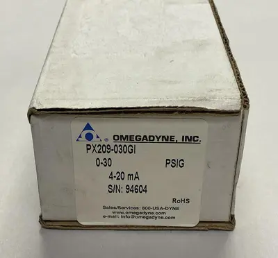 Used OMEGA PX209-030GI Sensors | Surplus Asset Holdings #1206576