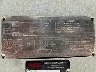 USED GENERAL ELECTRIC 5CD696WA802C800