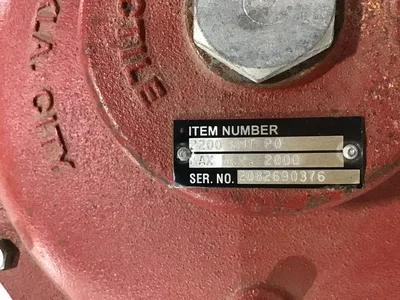 USED KIMRAY ⚙️ MODEL: 2200 SMT P0 SERIES ENGINEERED FOR RELIABLE PERFORMANCE IN HIGH-PRESSURE SYSTEMS