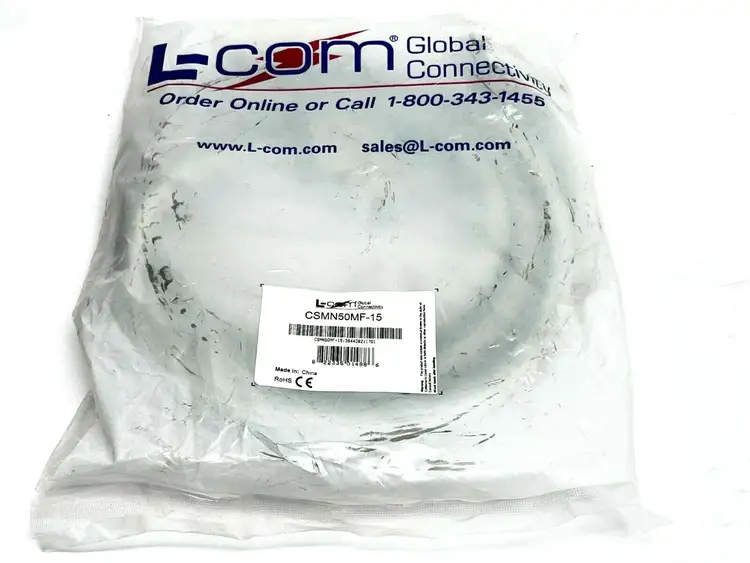 New | in-Stock L-Com CSMN50MF-15 Computer Accessories Michigan US | Maverick Industrial Sales #1397814