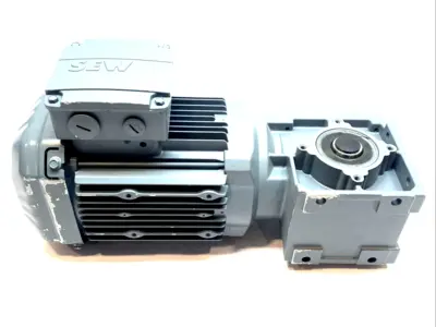 USED SEW-EURODRIVE 0.75KW RIGHT ANGLE GEARMOTOR 1435RPM INPUT