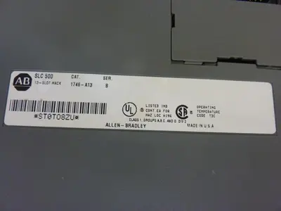 USED ALLEN BRADLEY 1746-P1 SER A / 1746-A13 SER B