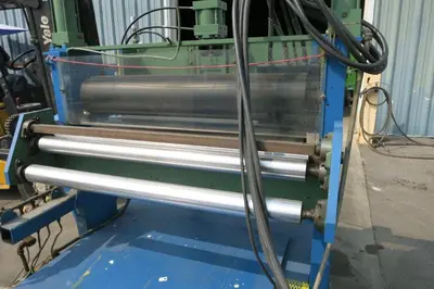 3.5″ NRM PM70 24:1 WATER COOLED EXTRUDER & 3 ROLL SHEET STACK W/SHEAR