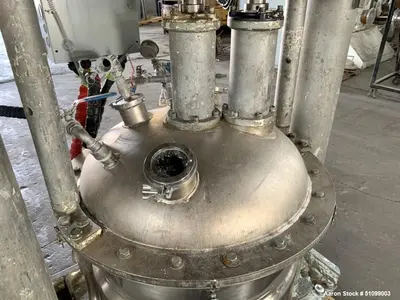 Used Twin Motion 65-Gallon Stainless Steel Vacuum Mixer – Jacketed Kettle