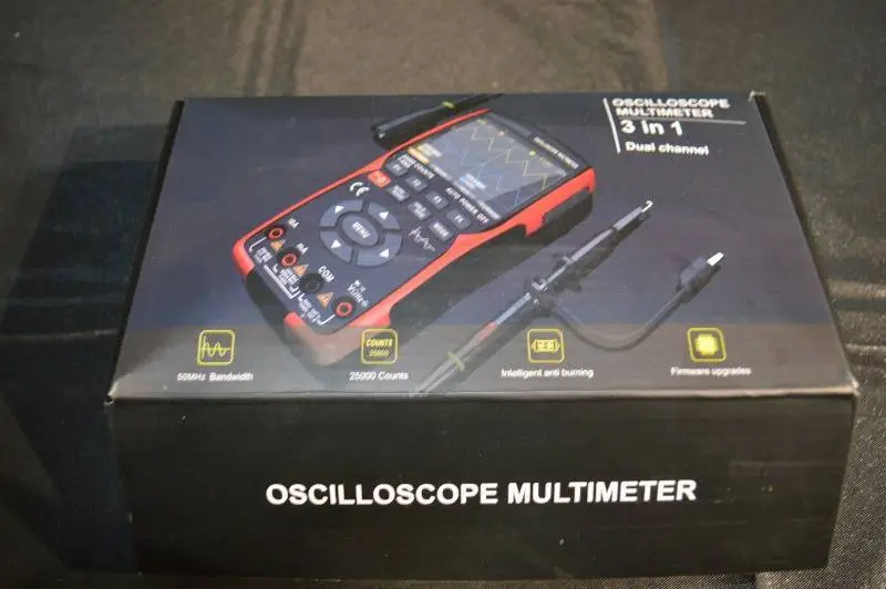 ZOY Oscilloscope Multimeter 3-In-1 Dual Channel 50MHz - 2.8/3.5 Inch IPS Color Screen