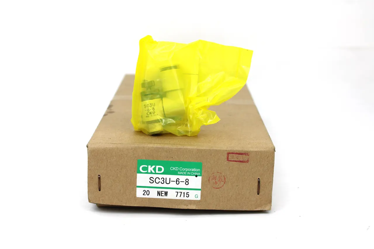CKD SC3U-6-8 Universal Elbow Push to Connect, 270 l/min, NEW