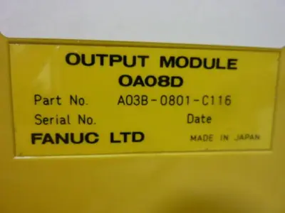USED FANUC A03B-0801-C116