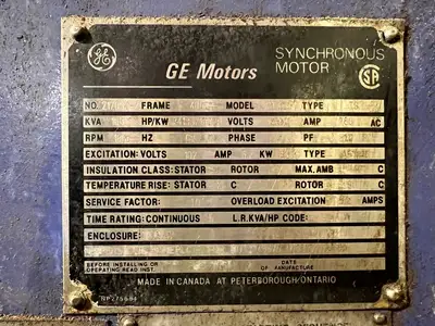Used 1995 GENERAL ELECTRIC 217093 Motors (misc) British Columbia CA | Lenmark #246867