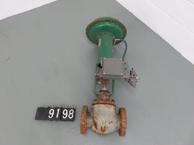 Fisher control valve type ED, size 3"-600, material WCB/316ss