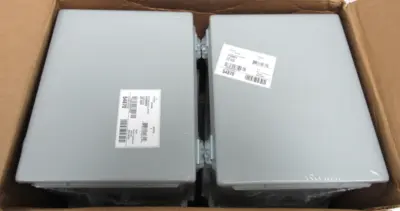 NEW BOX OF 4 HOFFMAN 54870 ENCLOSURE 10"x8"x6" A10086CH