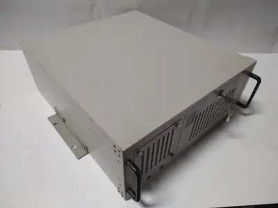 Rackmount Industrial PC 18.5x17x7.5 w/ CD Floppy Serial USB Key Lock Fan